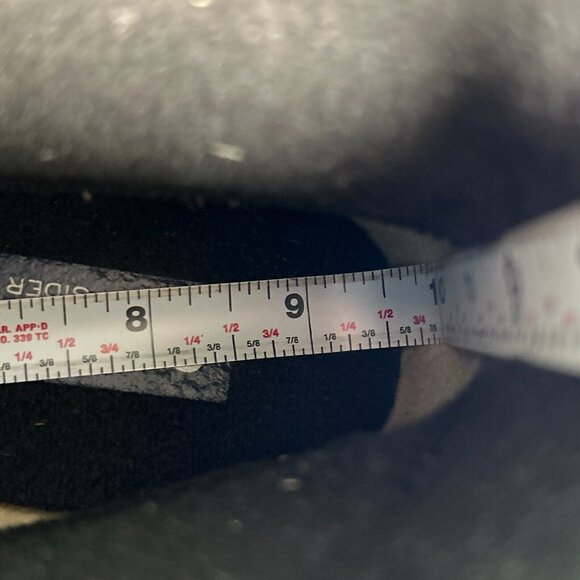 Sperry Womens 7.5M Waterproof Rain Boot Black Gray Plaid Zip Up Winter Booties - Picture 9 of 13